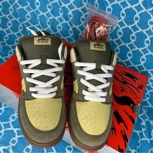 Warren Lotas Reaper Dunk Low Sneakers Chainsaw OG Size 9.5 Men fashion mocha new Size 8 Men/9.5 Womens-Warren Lotas Reaper  main image 4